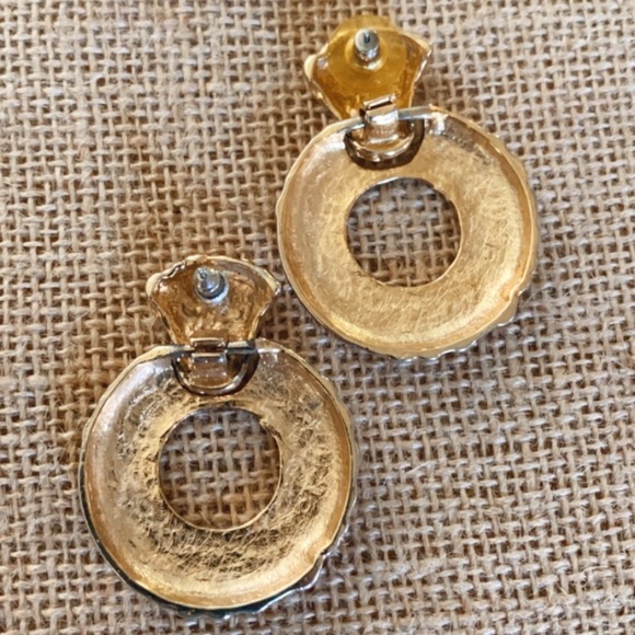 Vintage Gold earrings - Picture 4 of 7